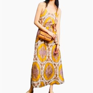 Anthropologie Medallion Maxi Dress